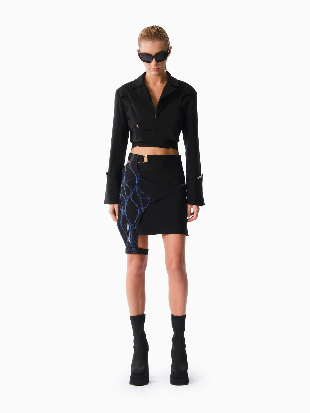 Kntlgy-Heroic Asimetrik Blazer-Ceket-3-milagron.live