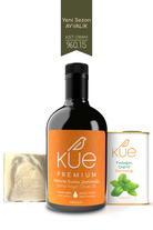 Kue Olive Oil-Natürel Sızma Zeytinyağı Feleğen Çeşnili Zeytinyağı Ve Zeytinyağı Sabunu Tanışma Paketi-Bitkisel Ürünler-1-milagron.live