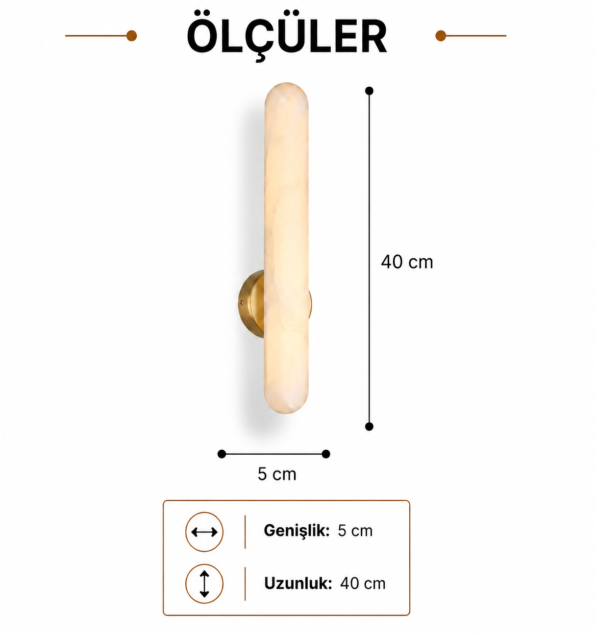 Lumiana-Auriiel Mermer Aplik-Aplik-4-milagron.live