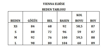 Vienna Uzun Kollu Katlı Fırfırlı Mini Elbise - 2
