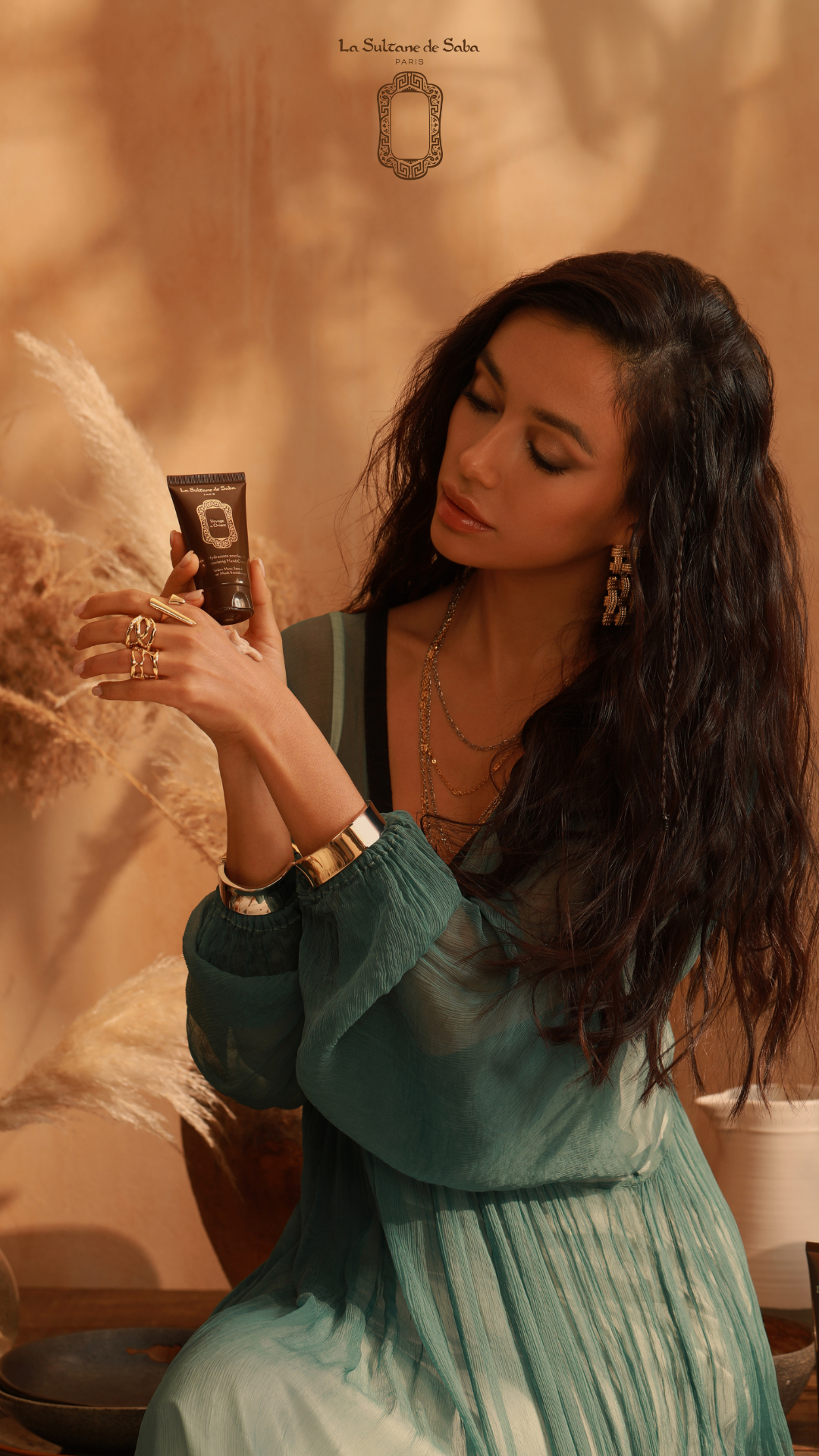 La Sultane De Saba-Hand Cream Amber Musk Sandalwood - Orient-El Kremi-3-milagron.live