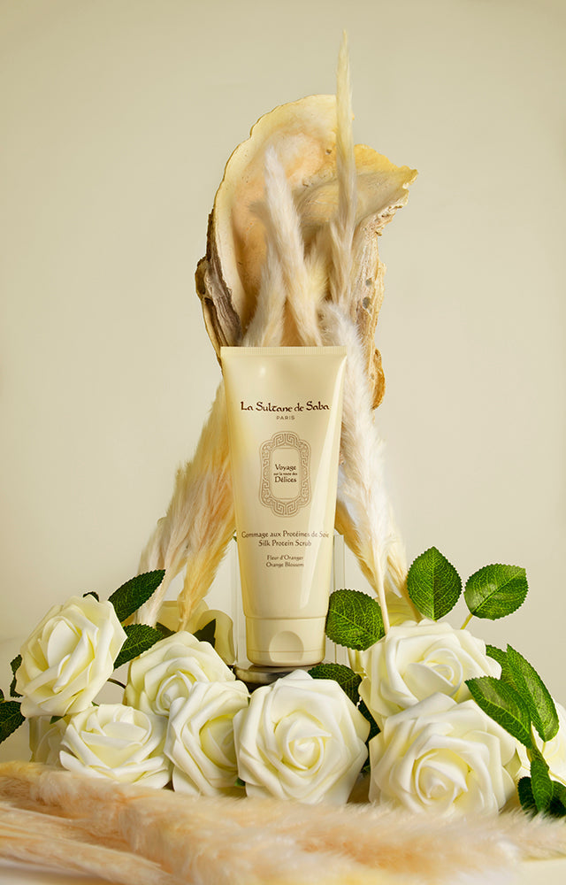 La Sultane De Saba-Silk Protein Scrub Orange Blossom - Delices-Peeling-2-milagron.live