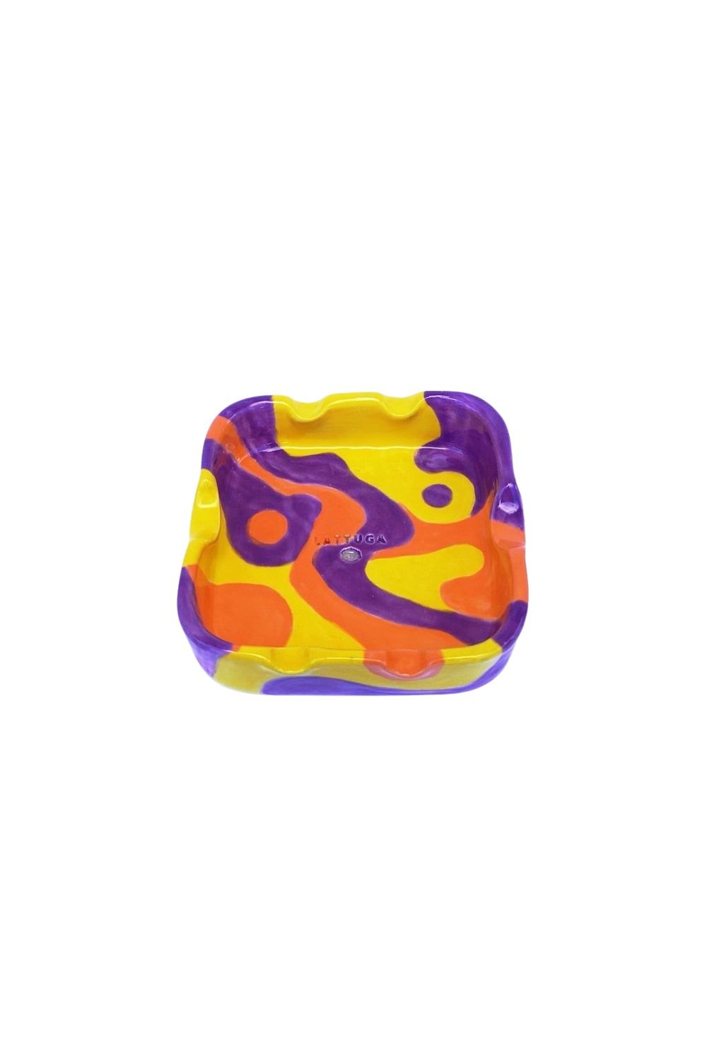 Lattuga Ceramics-Abstract Kül Tablası-Küllük-1-milagron.live