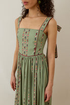 Maya Maxi Elbise - 4