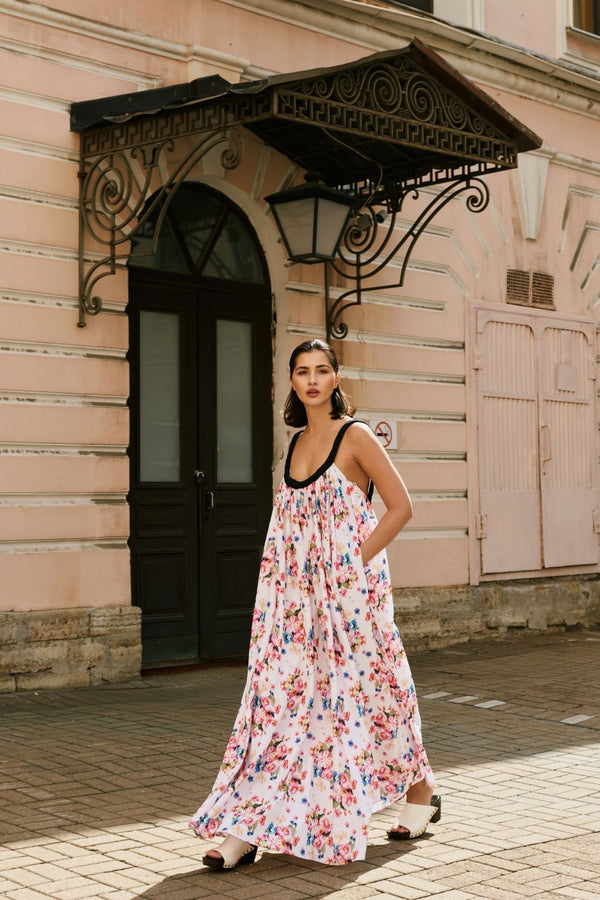 Simone Maxi Elbise