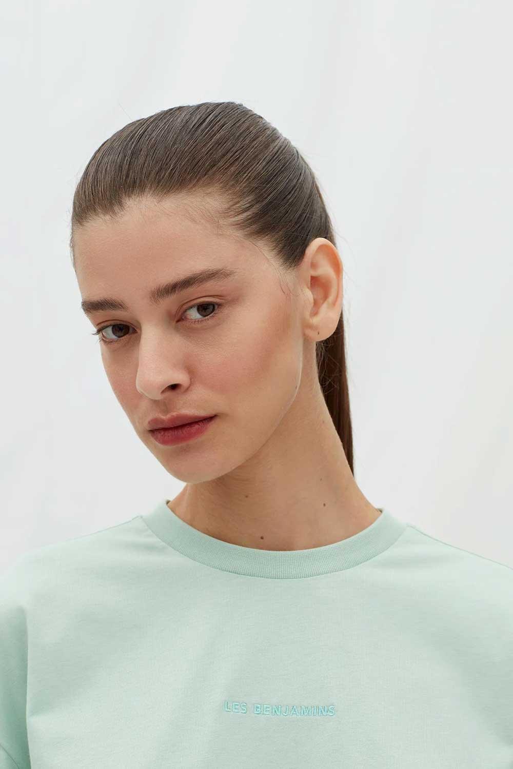 Les Benjamins-Cropped Oversized Tee 304-T-Shirts-6-milagron.live