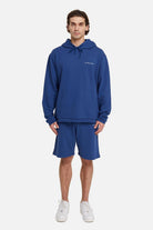 Les Benjamins-Hoodie 002 - Navy-Sweatshirts & Hoodies-5-milagron.live