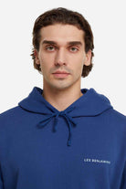 Les Benjamins-Hoodie 002 - Navy-Sweatshirts & Hoodies-6-milagron.live