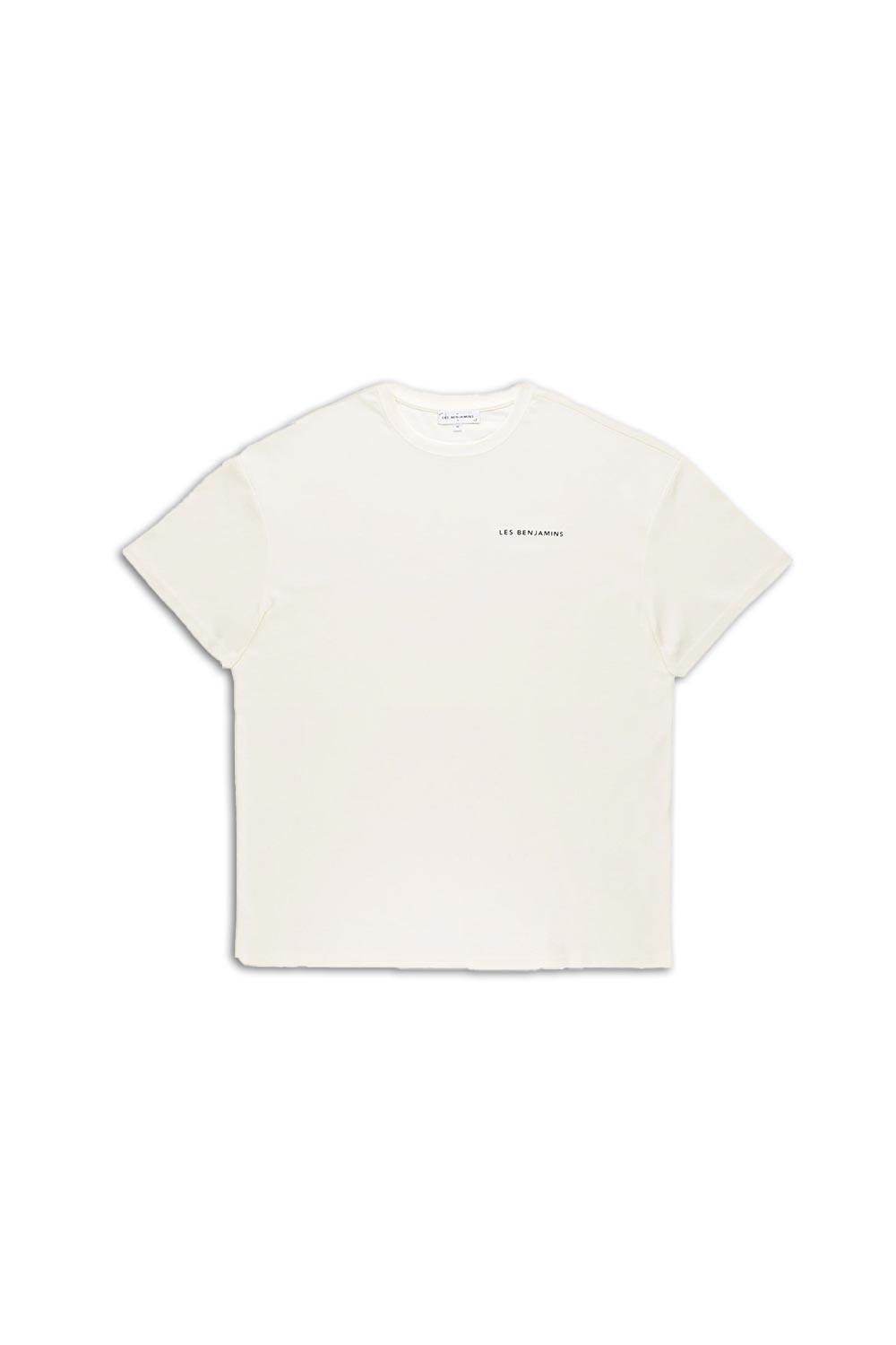 Les Benjamins-Oversized Tee 004 - Off White-T-Shirts-2-milagron.live