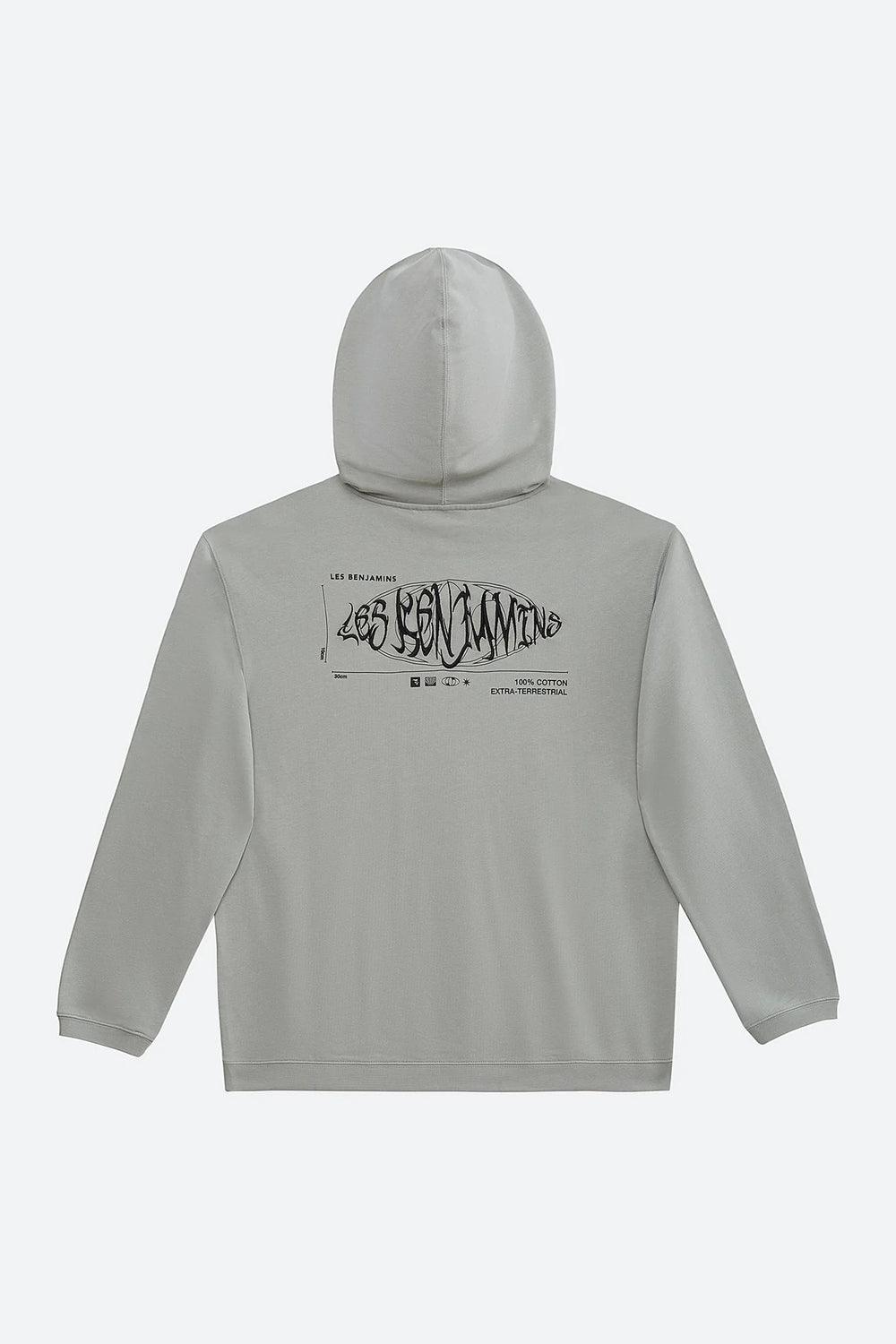 Les Benjamins-Relaxed Hoodıe 006-Sweatshirts & Hoodies-2-milagron.live