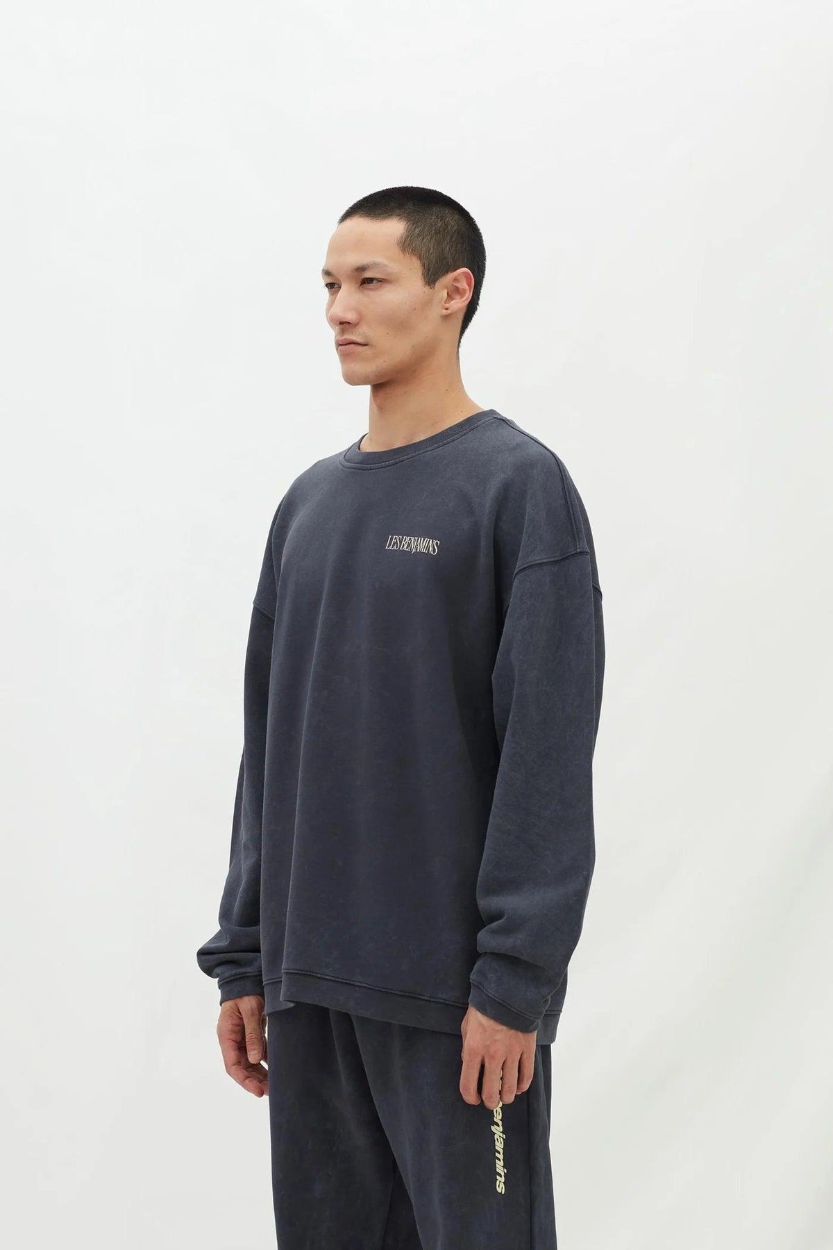 Les Benjamins-Relaxed Sweatshırt 001-Sweatshirts & Hoodies-3-milagron.live