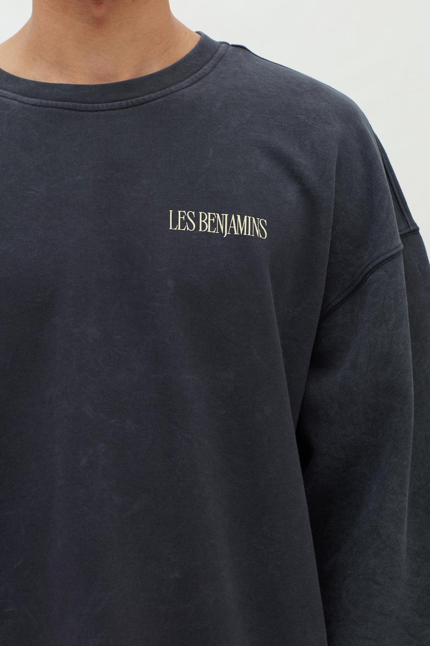 Les Benjamins-Relaxed Sweatshırt 001-Sweatshirts & Hoodies-7-milagron.live