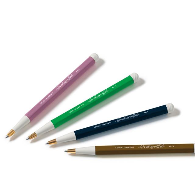 Leuchtturm 1917-Drehgriffel Nr. 1, Siyah Mürekkepli Jel Kalem, Deep Sea 372218-Jel Kalem-2-milagron.live