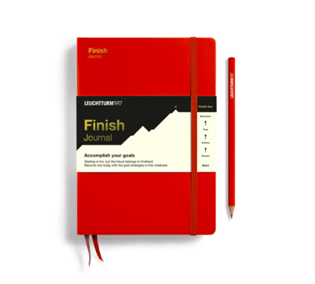 Leuchtturm 1917-Leuchttrum 1917 Finish Journal Medium (A5) Limited Edition Fox Red 369097-Noktalı-1-milagron.live