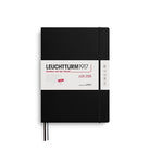 Leuchtturm 1917-Leuchtturm1917 Master Boy (A4+) Akademik 18 Aylık Hafta Ajandası 2026 Sert Kapak, İngilizce, Siyah 372814-Özel Defterler-1-milagron.live