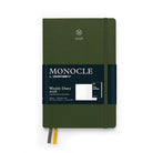 Leuchtturm 1917-Leuchtturm1917 Monocle çanta Boy (B6+) 12 Aylık Ajanda Ve Not Defteri (çizgili) 2026 Sert Kapak, İngilizce, Olive373020-Özel Defterler-1-milagron.live