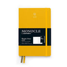 Leuchtturm 1917-Leuchtturm1917 Monocle çanta Boy (B6+) 12 Aylık Ajanda Ve Not Defteri (çizgili) 2026 Sert Kapak, İngilizce, Sarı 373021-Özel Defterler-1-milagron.live