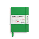 Leuchtturm 1917-Leuchtturm1917 Orta Boy (A5) 12 Aylık Ajanda Ve Not Defteri (Noktalı) 2026 Sert Kapak, İngilizce, Spring Leaf372703-Özel Defterler-1-milagron.live