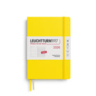 Leuchtturm 1917-Leuchtturm1917 Orta Boy (A5) 12 Aylık Ajanda Ve Not Defteri (çizgili) 2026 Sert Kapak, İngilizce, Lemon 372655-Özel Defterler-1-milagron.live