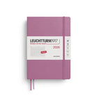Leuchtturm 1917-Leuchtturm1917 Orta Boy (A5) 12 Aylık Günlük Ajanda (Noktalı) 2026 Sert Kapak, İngilizce, Dusty Rose372781-Özel Defterler-1-milagron.live