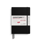 Leuchtturm 1917-Leuchtturm1917 Orta Boy (A5) Akademik 18 Aylık Hafta Ajandası 2026 Sert Kapak, İngilizce, Siyah 372815-Özel Defterler-1-milagron.live