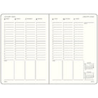 Leuchtturm 1917-Leuchtturm1917 Orta Boy (A5) Akademik 18 Aylık Hafta Ajandası 2026 Sert Kapak, İngilizce, Siyah 372815-Özel Defterler-2-milagron.live