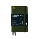 Leuchtturm 1917-Leuchtturm1917 X Monocle Limited Edition Defter A6, Yumuşak Kapak, 128 Noktalı Sayfa Olive 369726-Noktalı-1-milagron.live