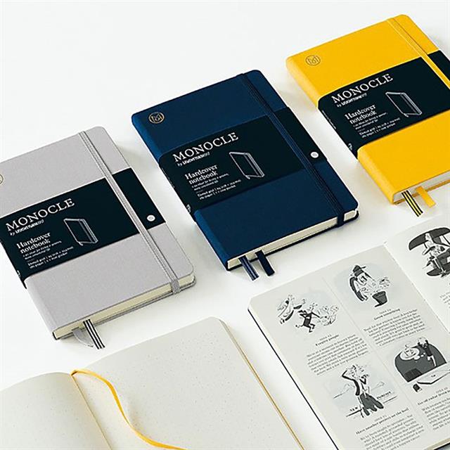 Leuchtturm1917 X Monocle Limited Edition Defter B6, Yumuşak Kapak, 128 Noktalı Sayfa Olive 369724