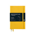 Leuchtturm 1917-Monocle Limited Edition Defter Wallet B6+, Sert Kapak, 192 Noktalı Sayfa, Yellow 363371-Noktalı-1-milagron.live