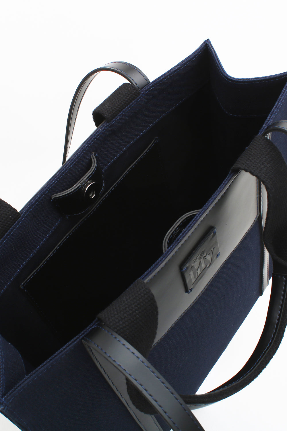 Navy Canvas Tote Bag - 7