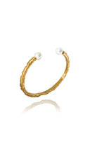 Linya Jewellery-Brey Amorf Mat İncili Kelepçe-Bileklik-1-milagron.live