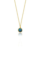 Linya Jewellery-Cosmic Zincirli Burç Kolye Mavi-Kolye-1-milagron.live