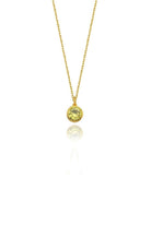 Linya Jewellery-Cosmic Zincirli Burç Kolye Sarı-Kolye-1-milagron.live