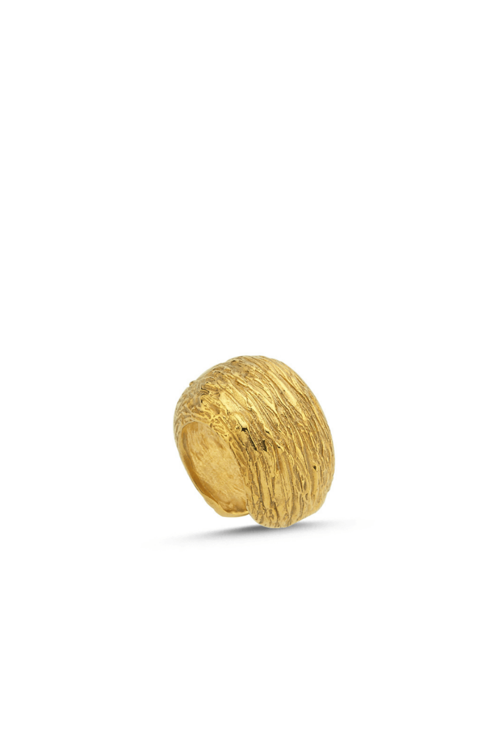 Linya Jewellery-Fery Çizgili Kıkırdak Küpe Gold-Küpe-1-milagron.live