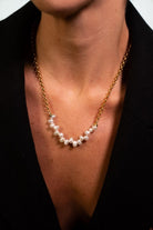 Linya Jewellery-Lely Zincir İnci Kolye-Kolye-2-milagron.live