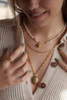 Linya Jewellery-Letsy Kalp İnci Kolye-Kolye-3-milagron.live