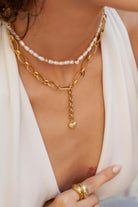 Linya Jewellery-Marsala Zincir Kolye-Kolye-4-milagron.live