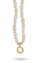 Linya Jewellery-Mono O Harfli İnci Kolye-Kolye-1-milagron.live