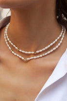 Linya Jewellery-Romes Kalpli İnci Kolye-Kolye-2-milagron.live