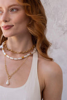 Linya Jewellery-Sebra İnci Kolye-Kolye-3-milagron.live