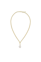 Linya Jewellery-Tapy Barok İnci Kalın Zincir Kolye-Kolye-5-milagron.live
