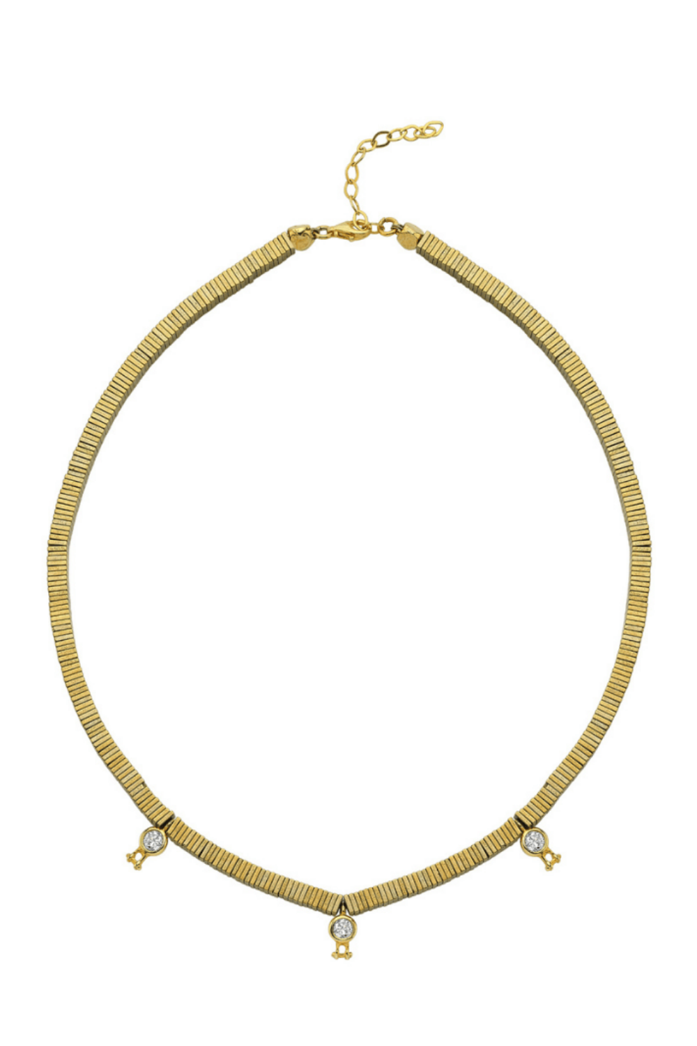 Linya Jewellery-Verta Hematit Taşlı Kolye-Kolye-1-milagron.live
