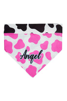 Little Monsters-Cow Print Angel Bandana-Köpek-3-milagron.live