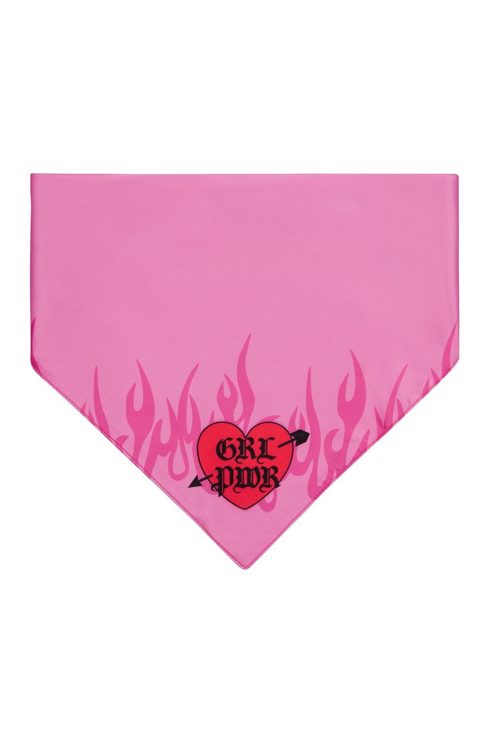 Little Monsters-GRL PWR Bandana-Köpek-2-milagron.live