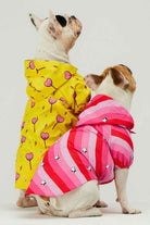 Little Monsters-Pink Swirl Yağmurluk-Köpek-3-milagron.live