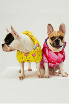 Little Monsters-Pink Swirl Yağmurluk-Köpek-4-milagron.live