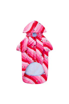 Little Monsters-Pink Swirl Yağmurluk-Köpek-5-milagron.live