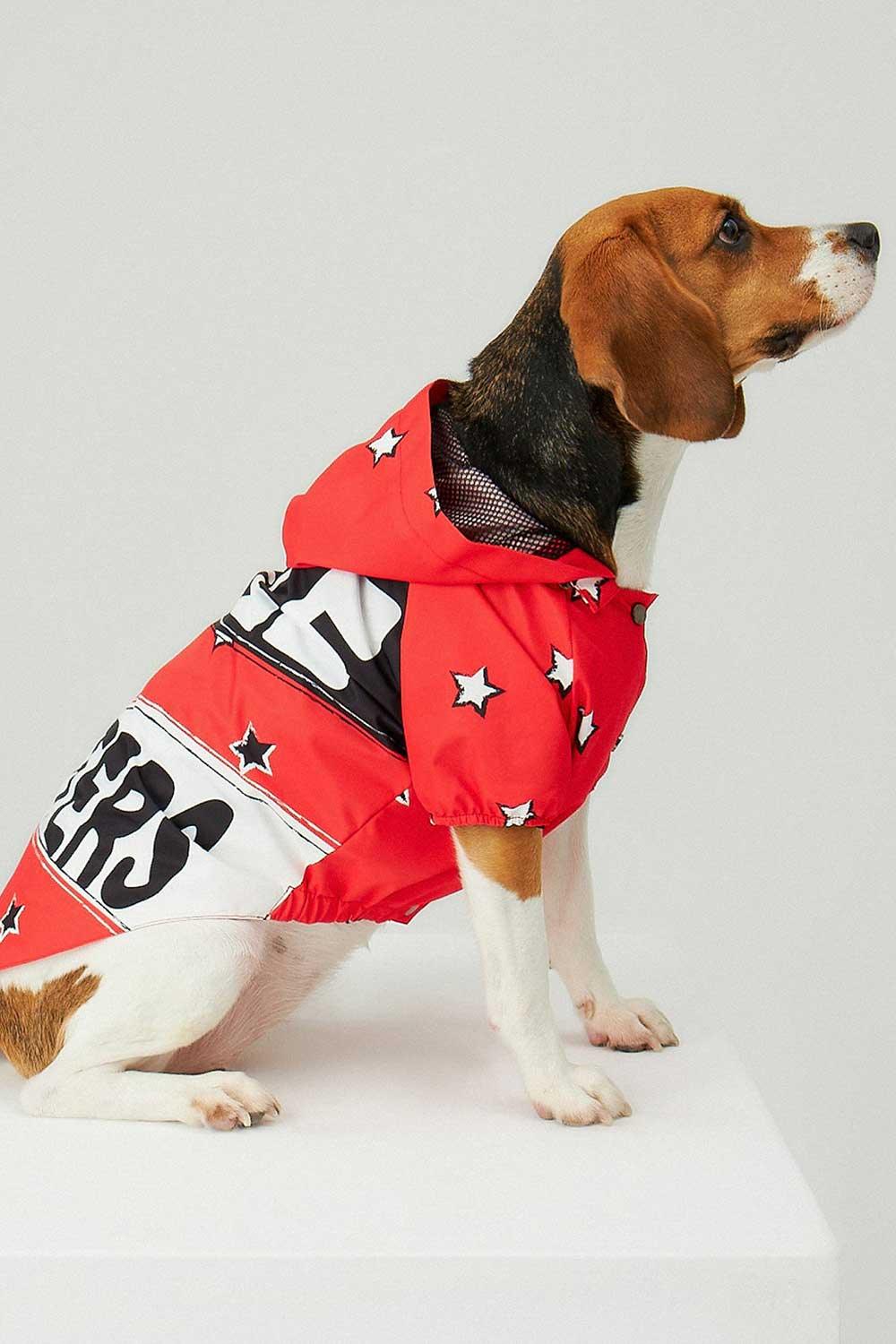 Little Monsters-Red LM Yağmurluk-Köpek-3-milagron.live