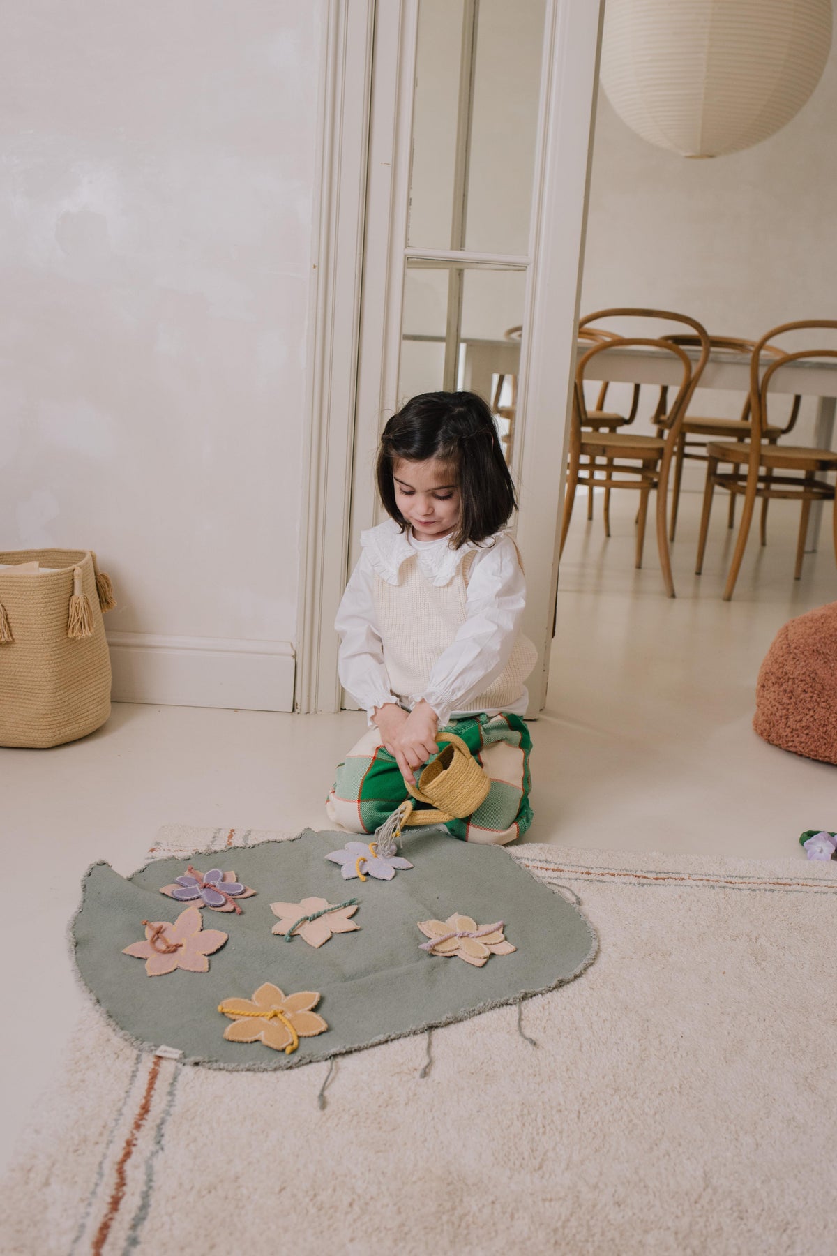 Green Toy Set, Flower Garden