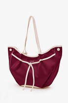 Loventa-Large Tote Bag Kırmızı & Bej Niesha Allure-Omuz Çantası-3-milagron.live